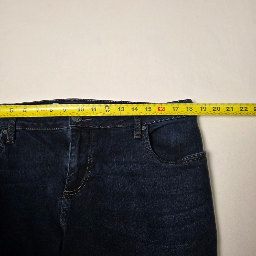 Kut from the‎ Kloth Toothpick Skinny Jeans Womens 16S Dark Wash Indigo Stretch - Picture 7 of 13